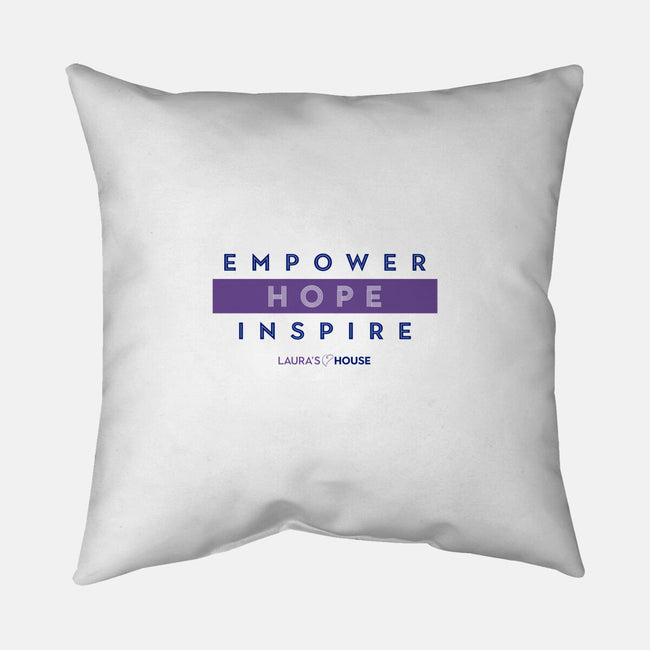 Empowering Change-none non-removable cover w insert throw pillow-Laura's House