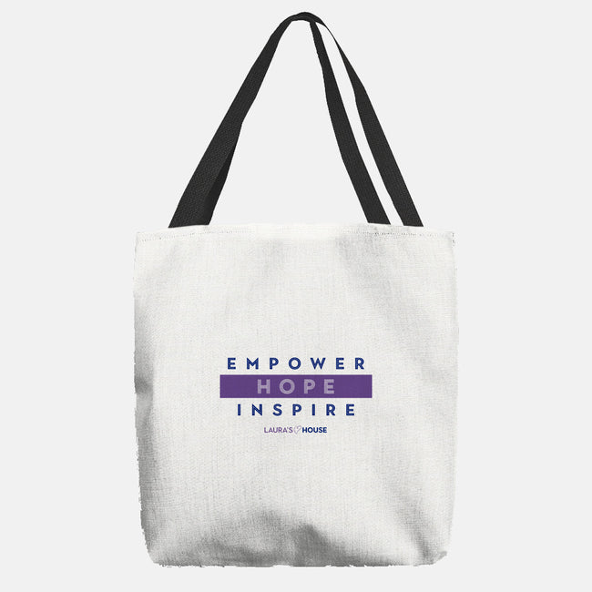 Empowering Change-none basic tote-Laura's House