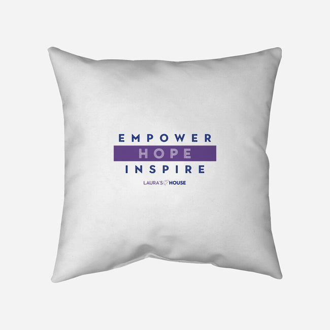 Empowering Change-none non-removable cover w insert throw pillow-Laura's House