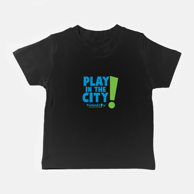 Play in the City-baby basic tee-Pretend City