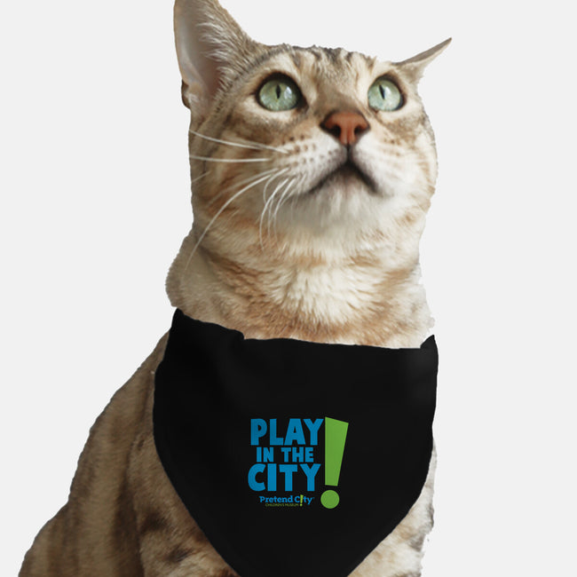 Play in the City-cat adjustable pet collar-Pretend City