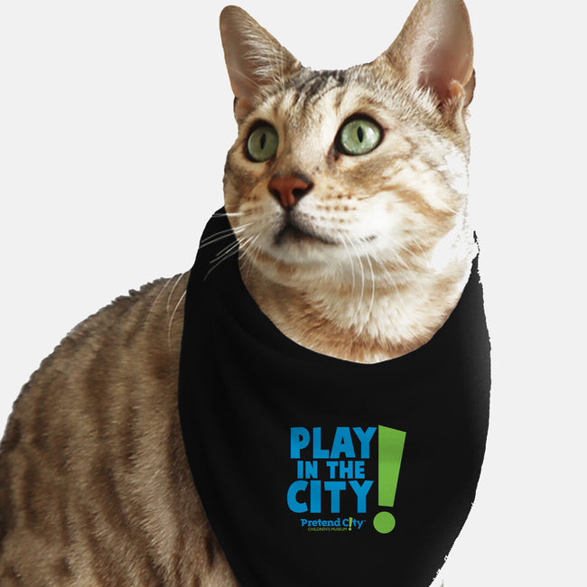 Play in the City-cat bandana pet collar-Pretend City