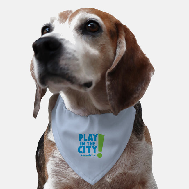 Play in the City-dog adjustable pet collar-Pretend City