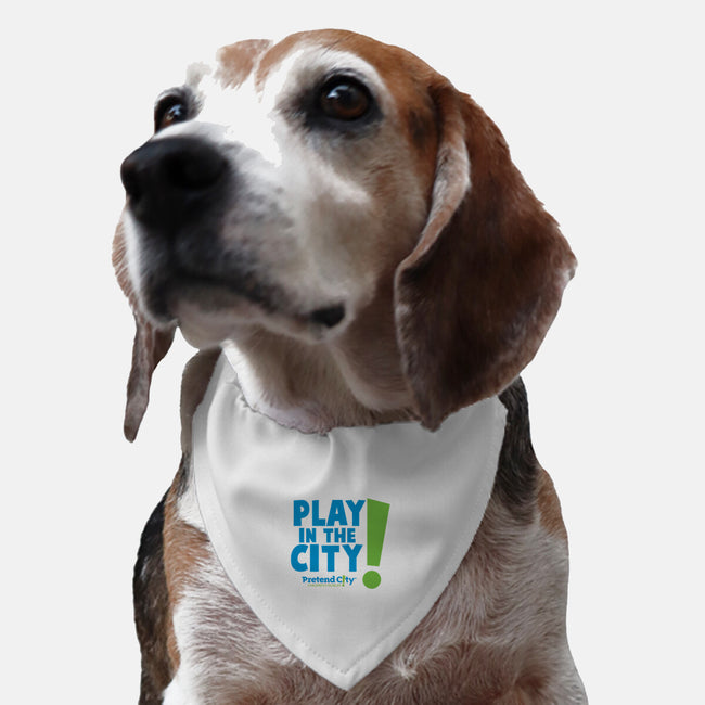 Play in the City-dog adjustable pet collar-Pretend City