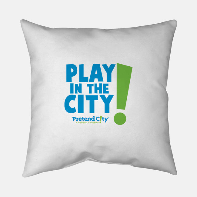 Play in the City-none removable cover throw pillow-Pretend City
