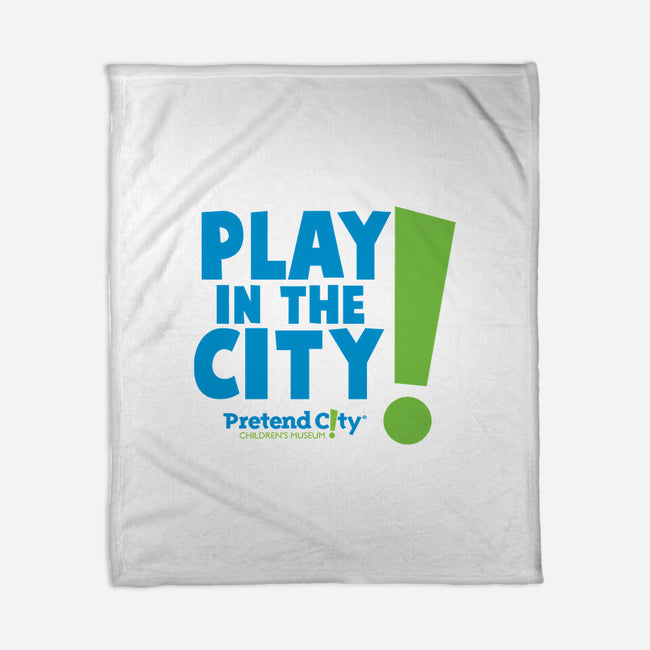 Play in the City-none fleece blanket-Pretend City