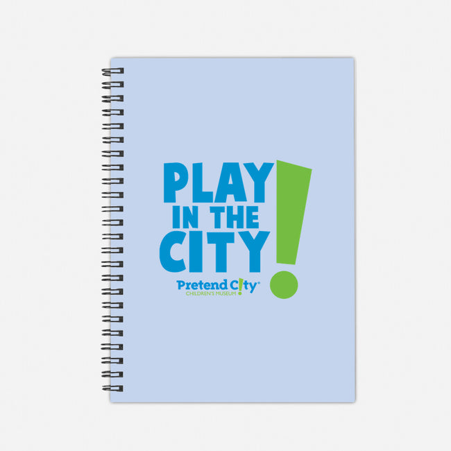 Play in the City-none dot grid notebook-Pretend City