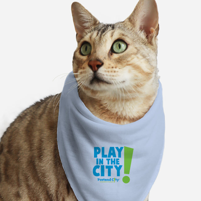 Play in the City-cat bandana pet collar-Pretend City