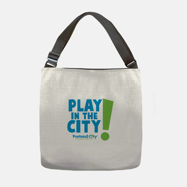 Play in the City-none adjustable tote-Pretend City