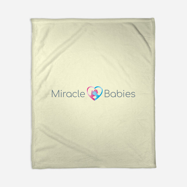 Miracle Babies Classic-none fleece blanket-Miracle Babies