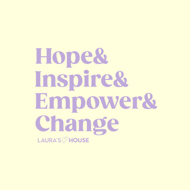 Inspire-womens basic tee-Laura's House