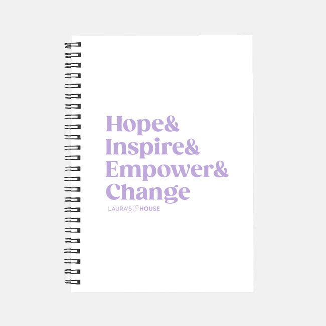 Inspire-none dot grid notebook-Laura's House
