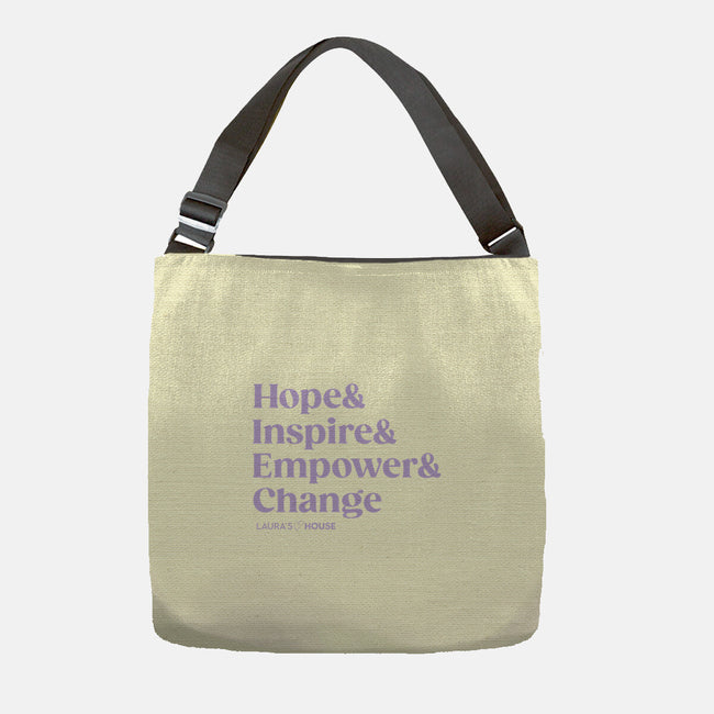 Inspire-none adjustable tote-Laura's House