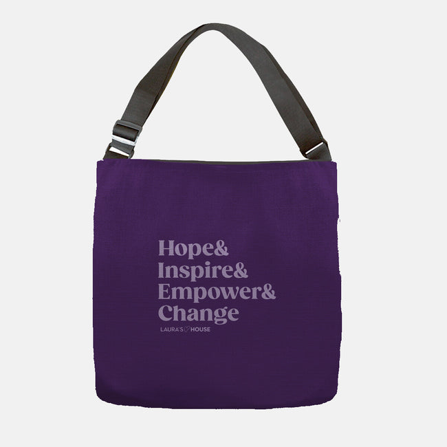 Inspire-none adjustable tote-Laura's House
