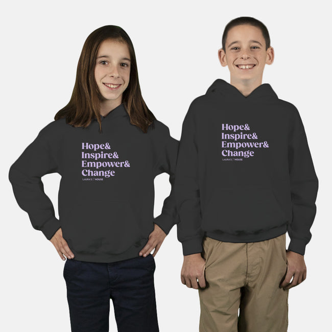 Inspire-youth pullover sweatshirt-Laura's House