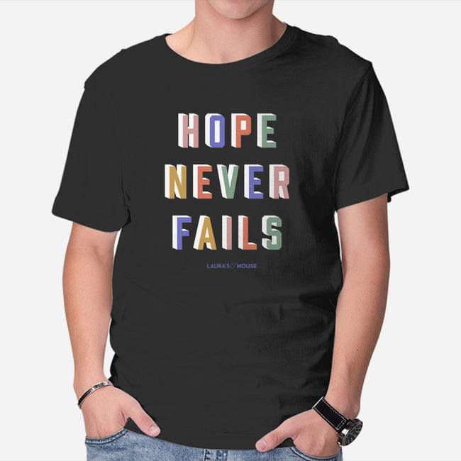 Hope In Action-mens basic tee-Laura's House