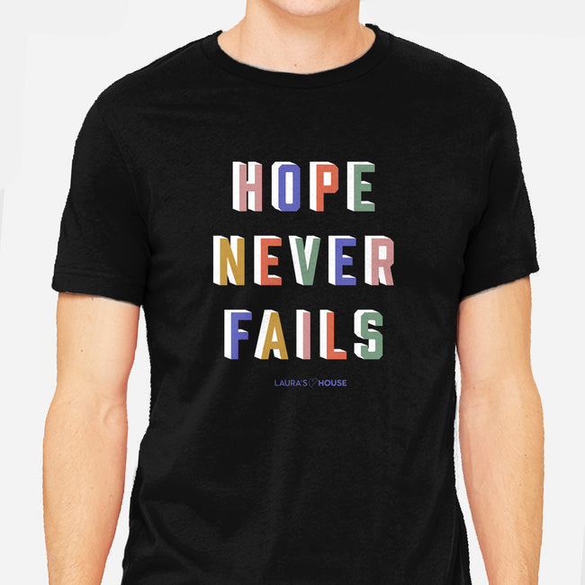 Hope In Action-mens heavyweight tee-Laura's House