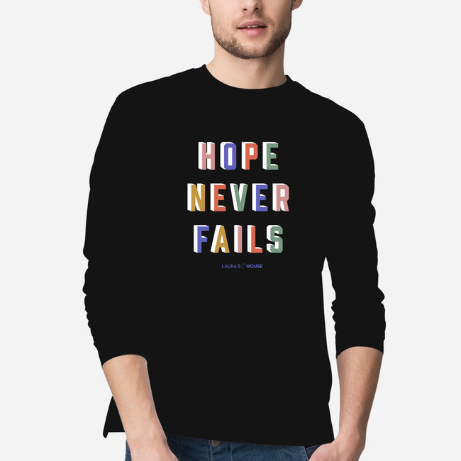 Hope In Action-mens long sleeved tee-Laura's House