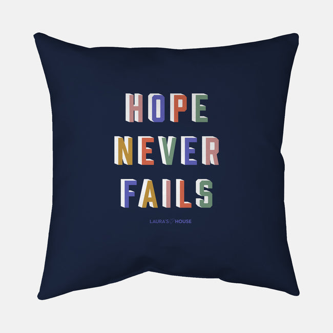 Hope In Action-none non-removable cover w insert throw pillow-Laura's House