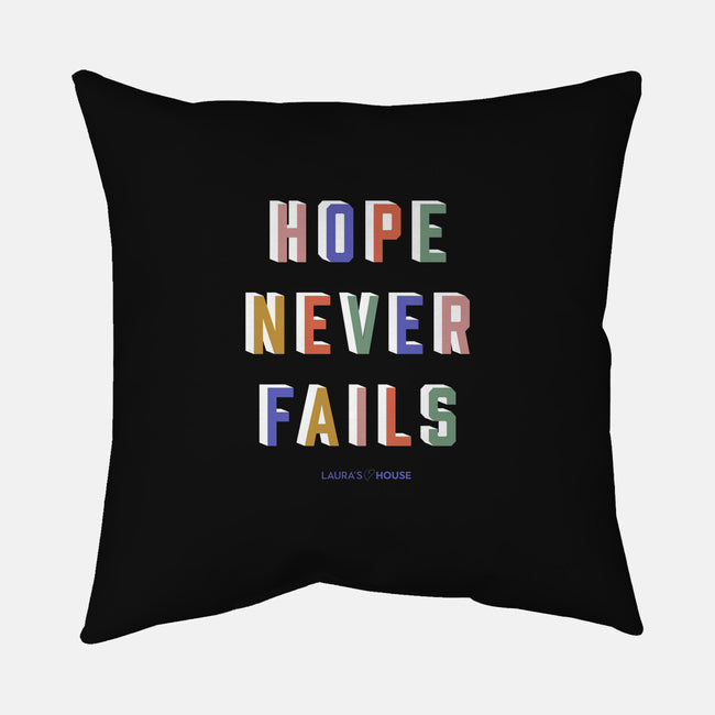 Hope In Action-none removable cover throw pillow-Laura's House