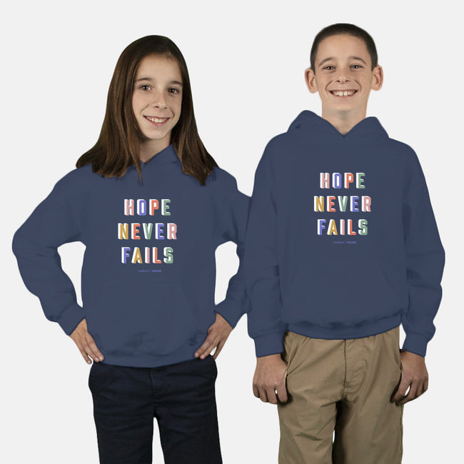 Hope In Action-youth pullover sweatshirt-Laura's House