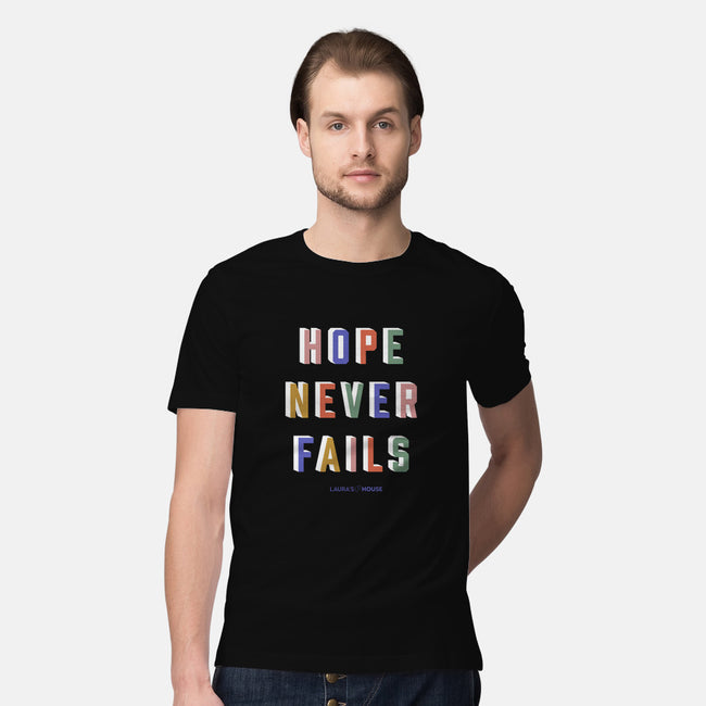 Hope In Action-mens premium tee-Laura's House