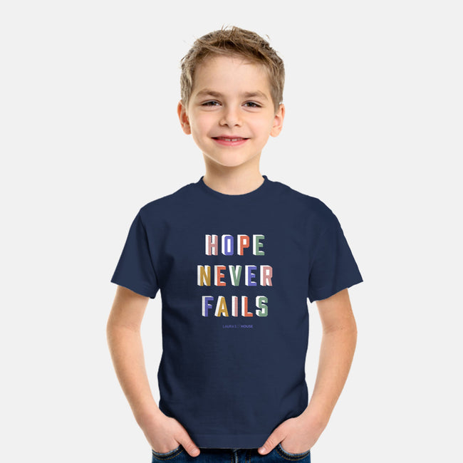Hope In Action-youth basic tee-Laura's House