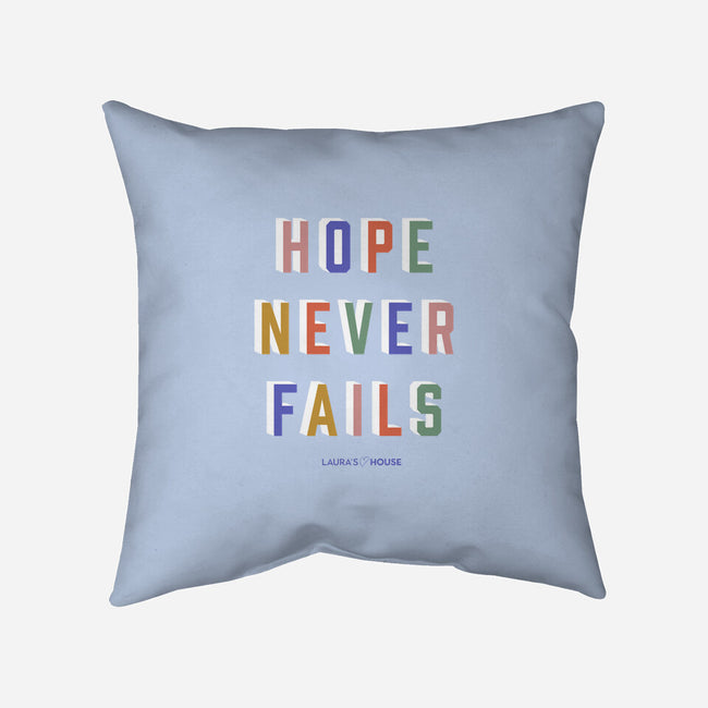 Hope In Action-none non-removable cover w insert throw pillow-Laura's House
