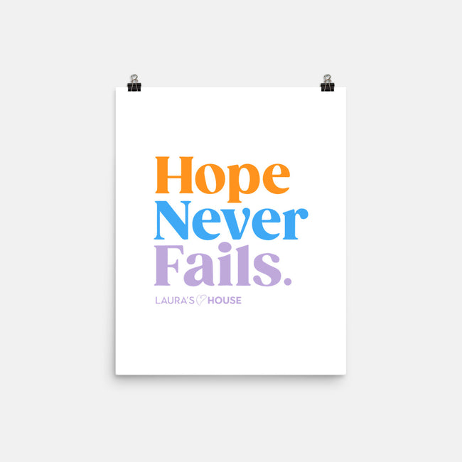 Hope-none matte poster-Laura's House