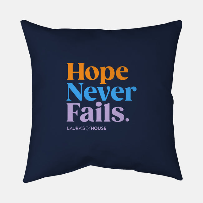 Hope-none non-removable cover w insert throw pillow-Laura's House