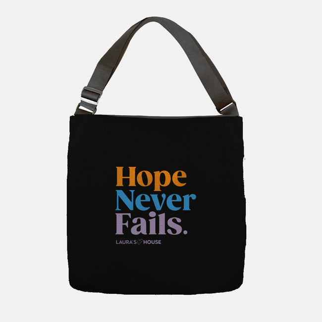 Hope-none adjustable tote-Laura's House