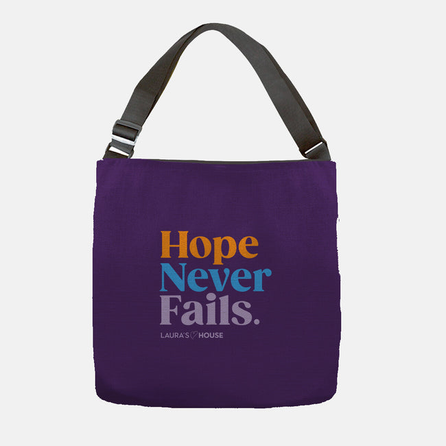 Hope-none adjustable tote-Laura's House