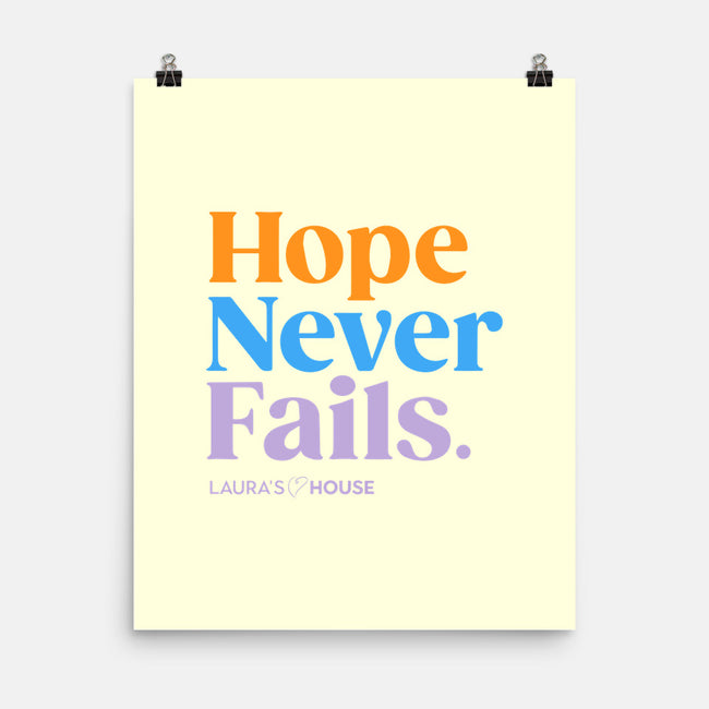 Hope-none matte poster-Laura's House