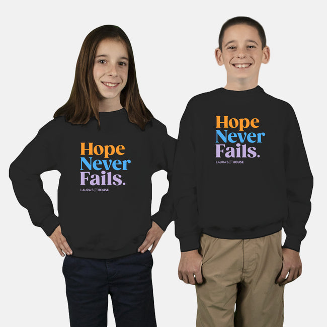 Hope-youth crew neck sweatshirt-Laura's House
