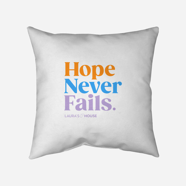 Hope-none non-removable cover w insert throw pillow-Laura's House