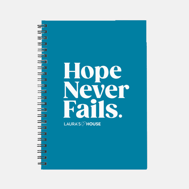 Never Fails-none dot grid notebook-Laura's House