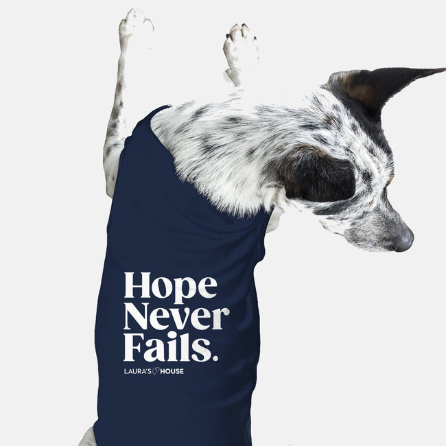 Never Fails-dog basic pet tank-Laura's House