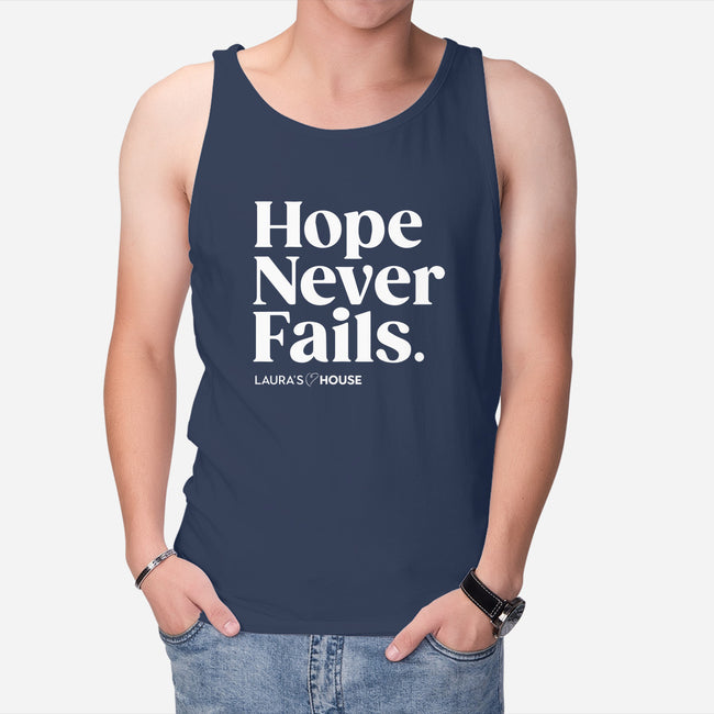 Never Fails-unisex basic tank-Laura's House