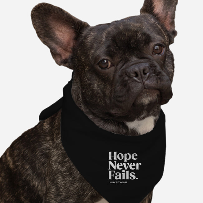 Never Fails-dog bandana pet collar-Laura's House