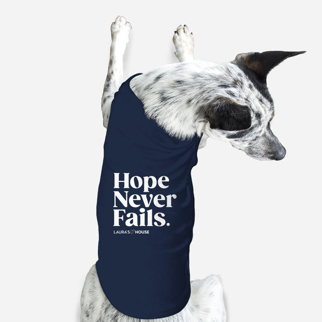 Never Fails-dog basic pet tank-Laura's House