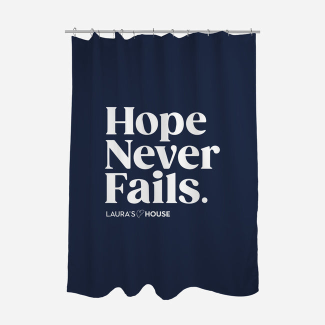 Never Fails-none polyester shower curtain-Laura's House