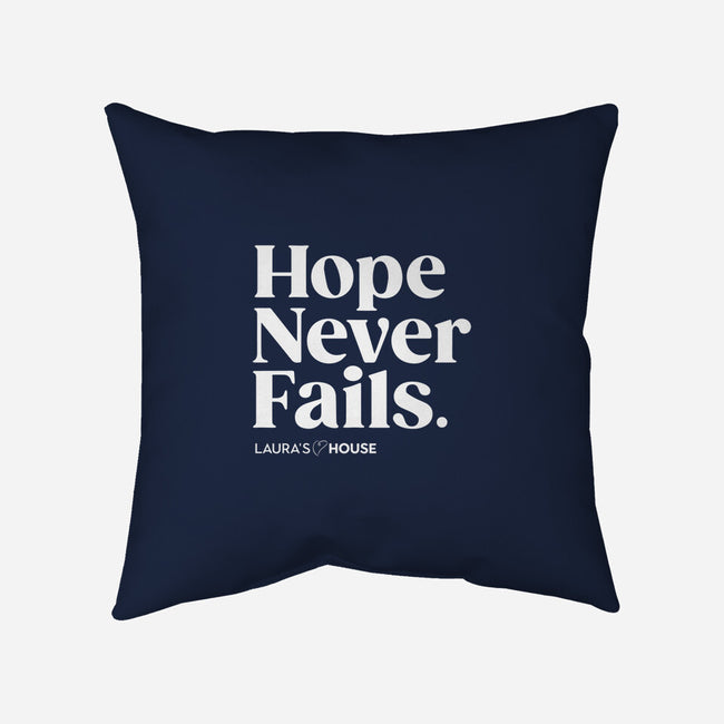 Never Fails-none non-removable cover w insert throw pillow-Laura's House
