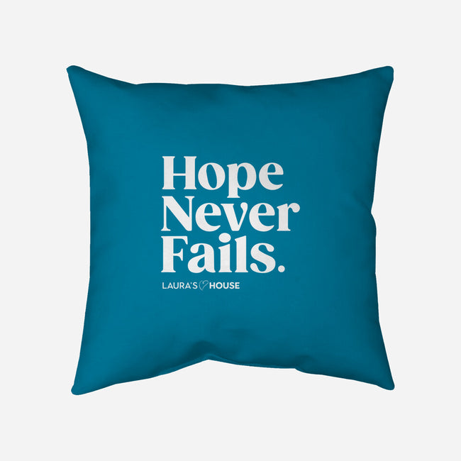 Never Fails-none removable cover w insert throw pillow-Laura's House