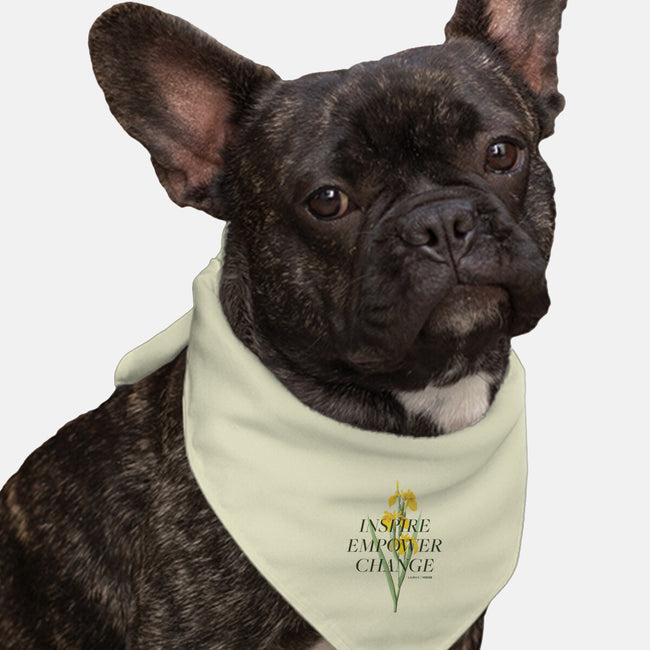 Iris-dog bandana pet collar-Laura's House