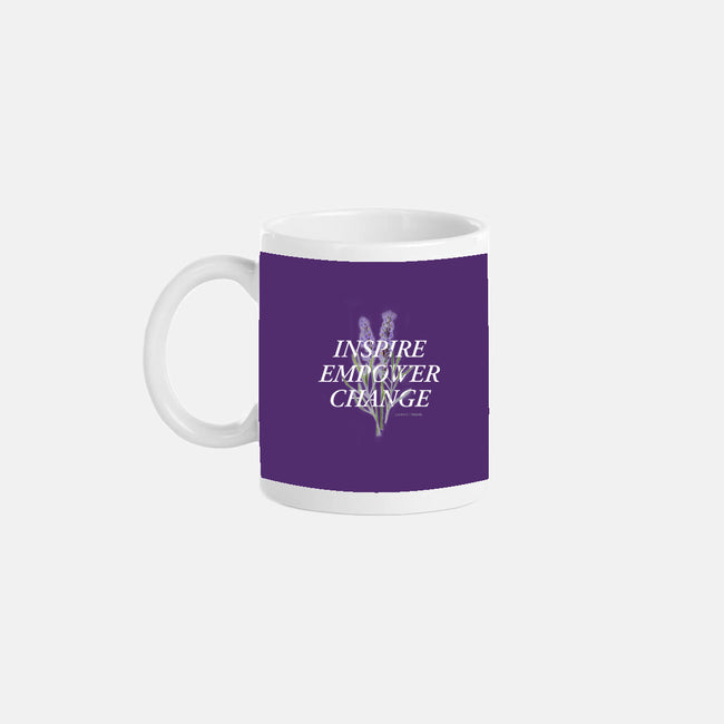 Lavender-none glossy mug-Laura's House