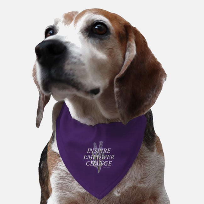 Lavender-dog adjustable pet collar-Laura's House