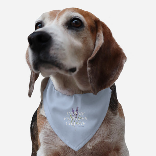 Lavender-dog adjustable pet collar-Laura's House