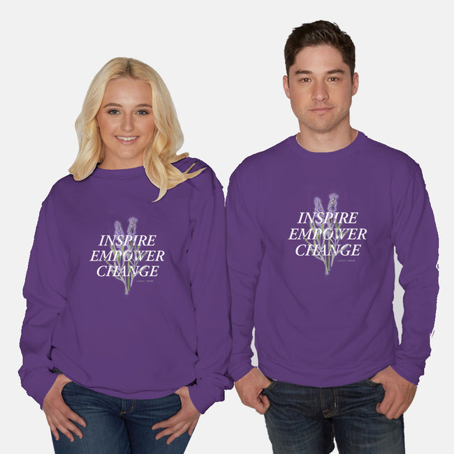Lavender-unisex crew neck sweatshirt-Laura's House
