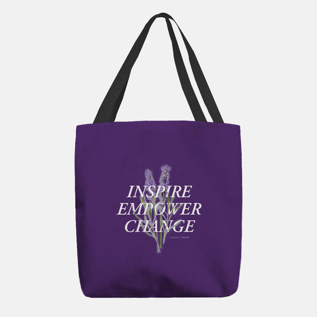 Lavender-none basic tote-Laura's House