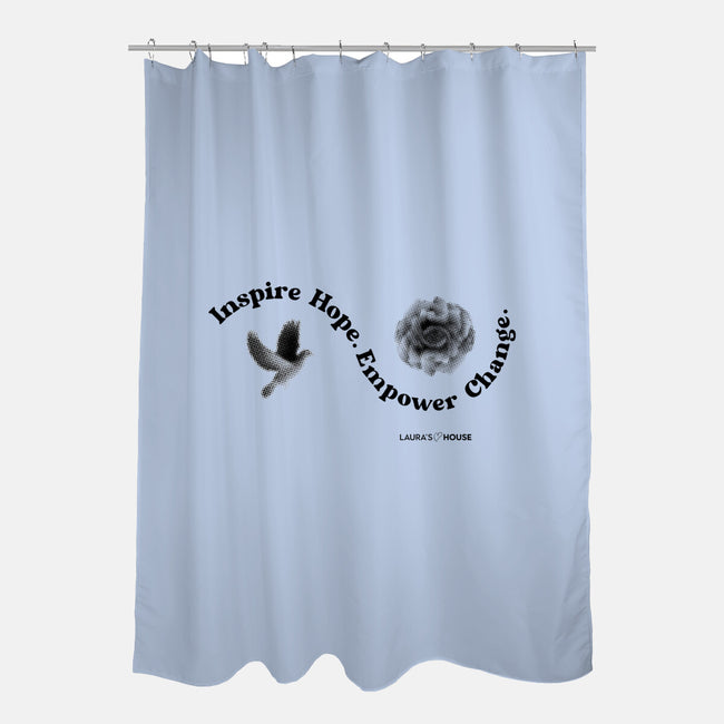 Change-none polyester shower curtain-Laura's House